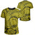 Polynesian Maori Lauhala Yellow T Shirt Unisex Polyester - Polynesian Pride