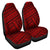 Polynesian Nation Red Car Seat Cover Universal Fit Red - Polynesian Pride