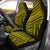 Polynesian Nation Yellow Car Seat Cover - Polynesian Pride