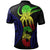 Polo Shirt Polynesian Octopus Number Style Six - Polynesian Pride