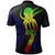 Polo Shirt Polynesian Octopus Number Style Seven - Polynesian Pride