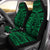 Polynesian Seamless Green Car Seat Cover - Polynesian Pride