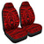 Polynesian Seamless Red Car Seat Cover Universal Fit Red - Polynesian Pride