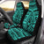 Polynesian Seamless Turquoise Car Seat Cover - Polynesian Pride