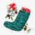 Polynesian Seamless Turquoise Christmas Stocking - Polynesian Pride
