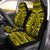 Polynesian Seamless yellow Car Seat Cover - Polynesian Pride