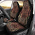 Polynesian Symmetry Brown Car Seat Cover - Polynesian Pride