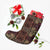 Polynesian Symmetry Brown Christmas Stocking - Polynesian Pride