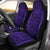 Polynesian Symmetry Violet Car Seat Cover - Polynesian Pride