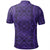 Unisex Polynesian Symmetry Violet Polo Shirt - Polynesian Pride