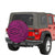 Polynesian Tatau Pink Hawaii Spare Tire Cover - Polynesian Pride