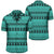 Polynesian Tattoo Tribal Turquoise Hawaiian Shirt Unisex Black - Polynesian Pride