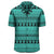 Polynesian Tattoo Tribal Turquoise Hawaiian Shirt - Polynesian Pride