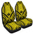 Polynesian Tradition Yellow Car Seat Cover Universal Fit Yellow - Polynesian Pride