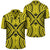 Polynesian Tradition Yellow Hawaiian Shirt Unisex Black - Polynesian Pride