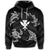 Polynesian Turtle Hammerhead Shark Ray Kanaka Hawaiian Hoodie Circle - Polynesian Pride