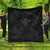 Polynesian Turtle Hammerhead Shark Ray Kanaka Hawaii Premium Quilts Circle Grey - AH Black - Polynesian Pride