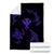 Polynesian Turtle Hammerhead Shark Ray Kanaka Hawaii Premium Blankets Circle Purple - AH - Polynesian Pride