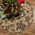 Polynesian Turtle Palm And Sea Pebbles Gold Tree Skirt 85x85 cm Gold Tree Skirt - Polynesian Pride