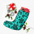Polynesian Turtle Palm And Sea Pebbles Turquoise Christmas Stocking - Polynesian Pride