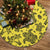 Polynesian Turtle Palm And Sea Pebbles Yellow Tree Skirt 85x85 cm Yellow Tree Skirt - Polynesian Pride