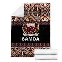 Samoa Premium Blanket Siapo Patterns LT6 - Polynesian Pride