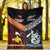 New Zealand And Papua New Guinea Premium Blanket Together - Black LT8 - Polynesian Pride