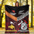 New Zealand And Papua New Guinea Premium Blanket Together - Red LT8 - Polynesian Pride