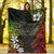 (Custom Personalised) Polynesian Fathers Day Premium Blanket I Love You In Every Universe - Reggae LT8 - Polynesian Pride