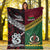 New Zealand And Vanuatu Premium Blanket Together - Red LT8 - Polynesian Pride