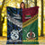 New Zealand And Vanuatu Premium Blanket Together - Blue LT8 - Polynesian Pride