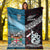 New Zealand And Fiji Premium Blanket Together - Red LT8 - Polynesian Pride