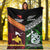 New Zealand And Papua New Guinea Premium Blanket Together - Green LT8 - Polynesian Pride