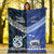 New Zealand And Samoa Premium Blanket Together - Blue LT8 - Polynesian Pride