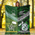 New Zealand And Cook Islands Premium Blanket Together - Green LT8 - Polynesian Pride