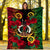 Vanuatu And Hibiscus Premium Blanket LT6 - Polynesian Pride