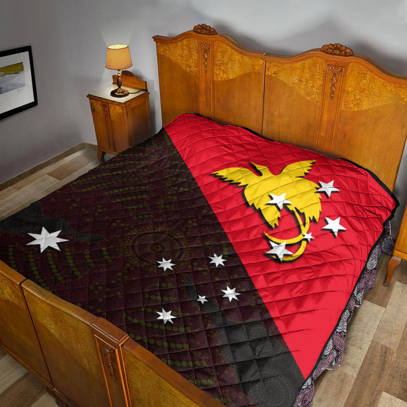 Papua New Guinea And Australia Premium Quilt LT6 - Polynesian Pride