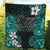 (Custom Personalised) Polynesian Fathers Day Premium Quilt I Love You In Every Universe - Turquoise LT8 - Polynesian Pride