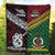 New Zealand And Vanuatu Premium Quilt Together - Red LT8 - Polynesian Pride