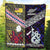 New Zealand And Niue Premium Quilt Together - Purple LT8 - Polynesian Pride