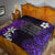 (Custom Personalised) Polynesian Fathers Day Premium Quilt I Love You In Every Universe - Purple LT8 - Polynesian Pride