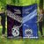 New Zealand And Samoa Premium Quilt Together - Purple LT8 Purple - Polynesian Pride