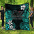 (Custom Personalised) Polynesian Fathers Day Premium Quilt I Love You In Every Universe - Turquoise LT8 Turquoise - Polynesian Pride