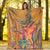 Hawaii Premium Blanket - King Of Hawaii With Hawaiian Girls - Polynesian Pride