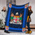 Fiji Premium Blanket Blue And Black Style No.1 LT6 - Polynesian Pride