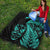 New Zealand Haka Rugby Maori Premium Quilt Silver Fern Vibes - Turquoise LT8 - Polynesian Pride