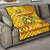 Tonga Vava'u High School Premium Quilt Simple Style - Yellow LT8 - Polynesian Pride