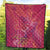 Hawaii Premium Quilt - King Of Hawaii With Hawaiian Girls Pink Version - Polynesian Pride