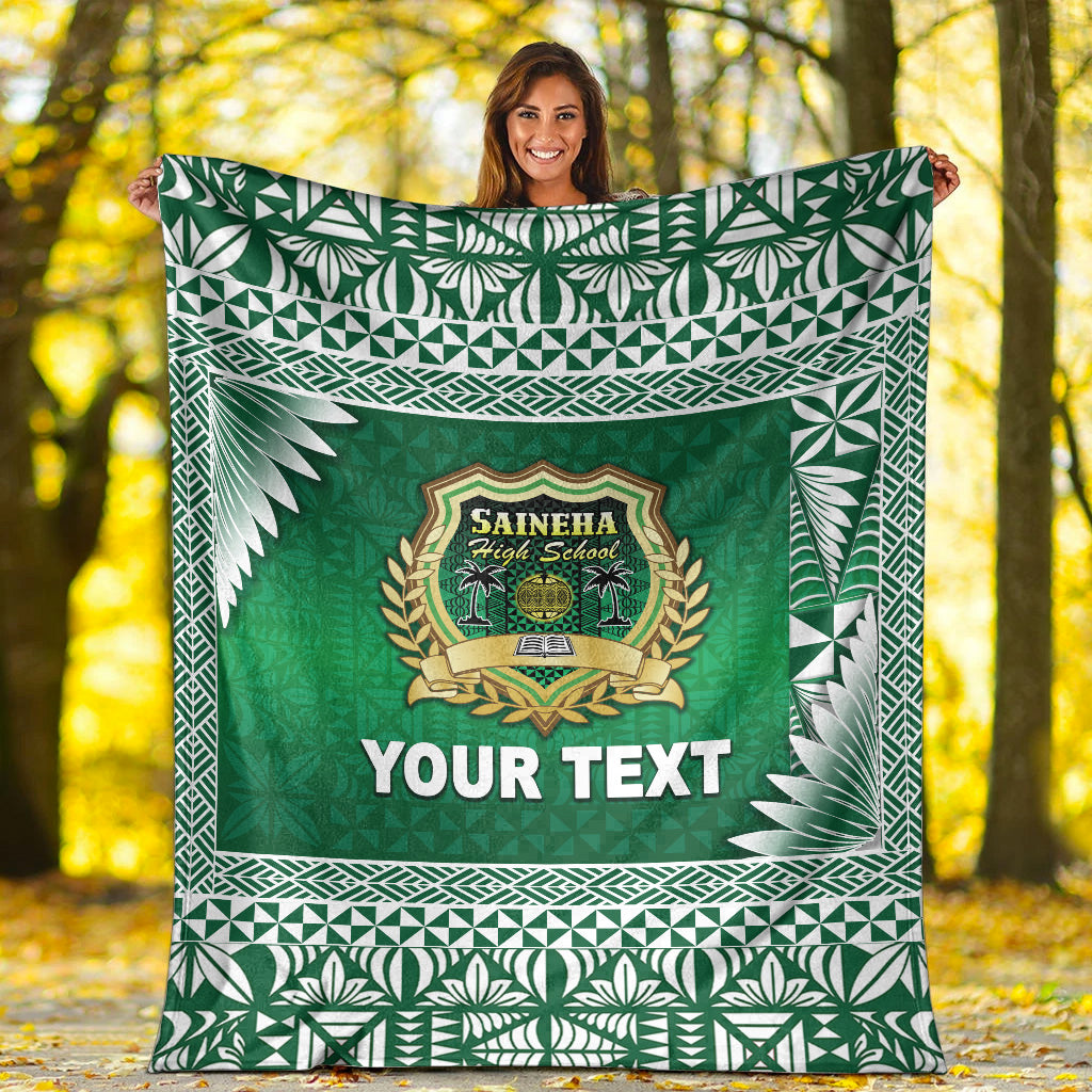 (Custom Personalised) Tonga Saineha High School Premium Blanket Simplified Version LT8 - Polynesian Pride
