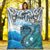 (Custom Personalised) Manaia Maori Premium Blanket Fern Aotearoa Blue Waves LT13 - Polynesian Pride